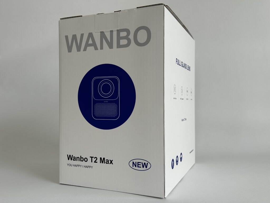 WANBO T2 Maxの箱