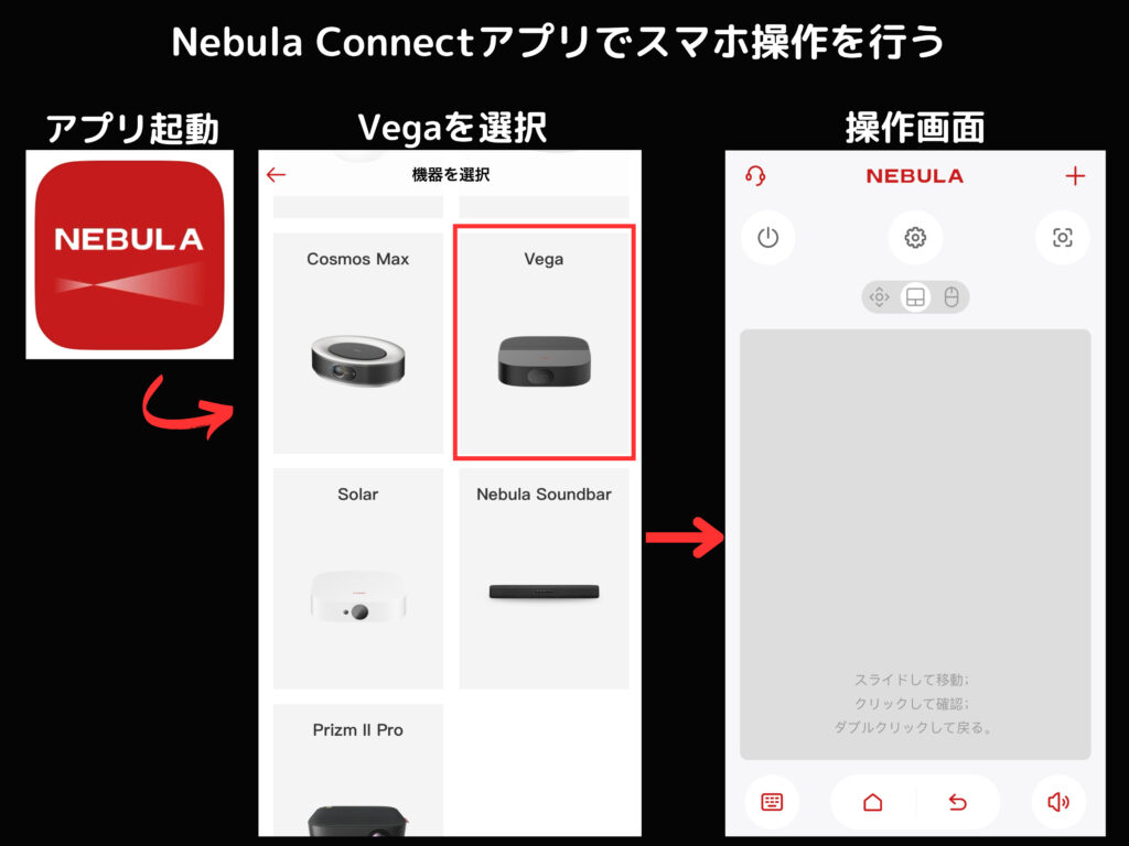 Nebula Connectの使用方法