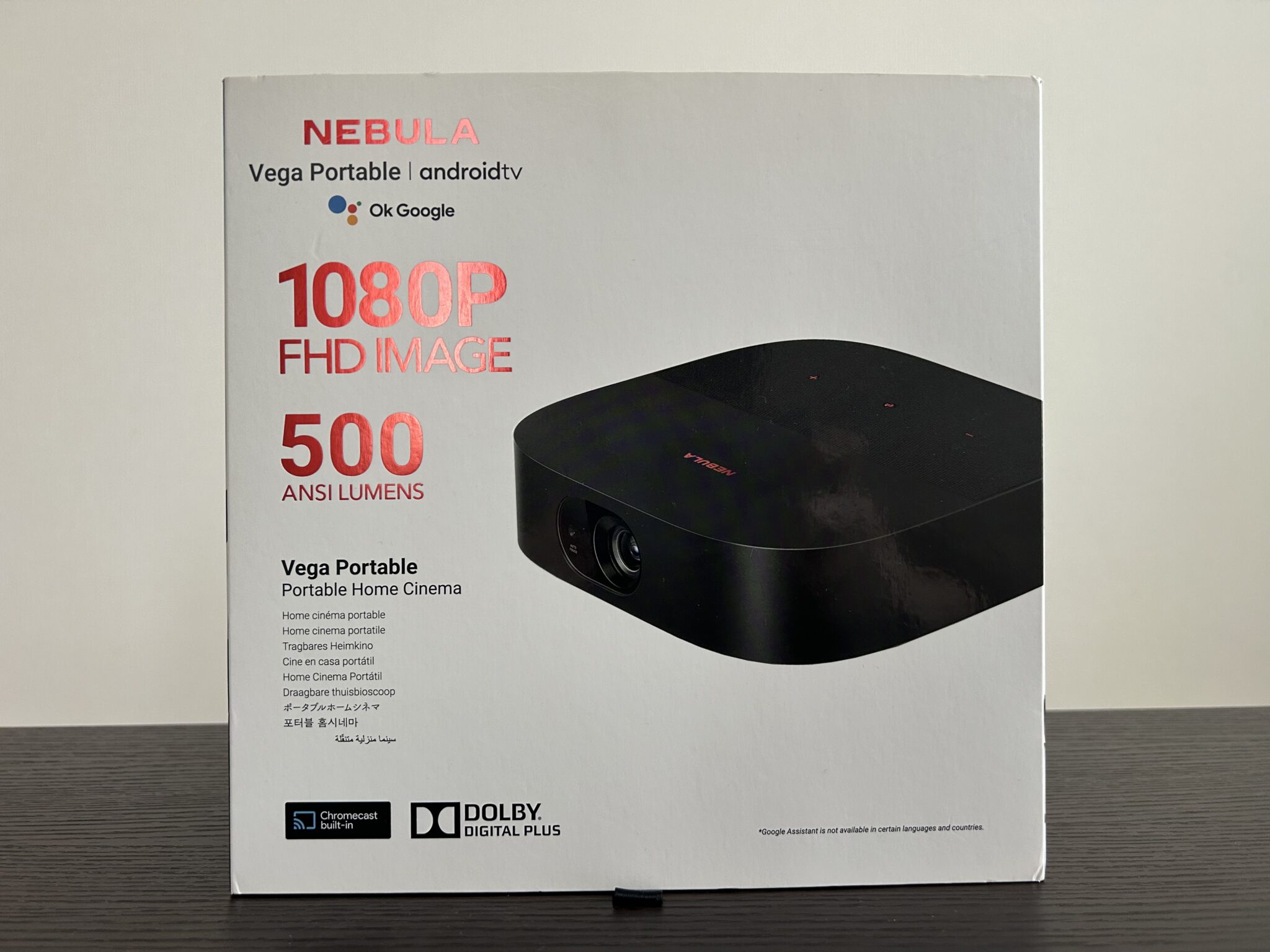 【どこでもすぐに映画館】Nebula Vega Portableを徹底レビュー【万能モバイルプロジェクター】