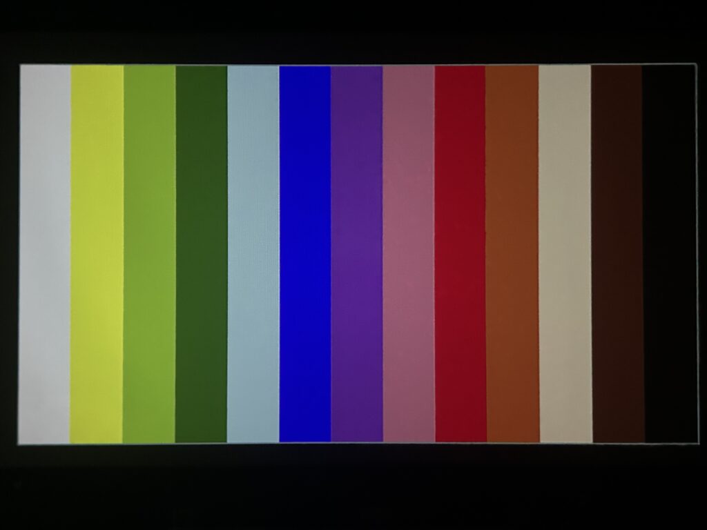 WIMIUS Q2で映す13色のカラー