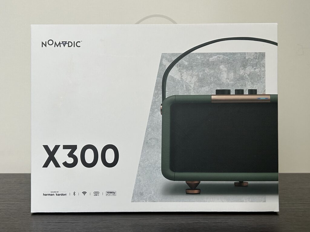 NOMVDIC x300の箱