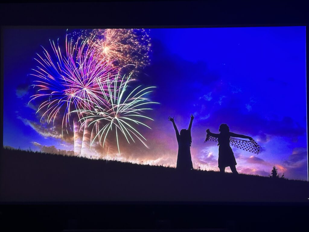 Nebula Cosmos 4K SE100インチの映像