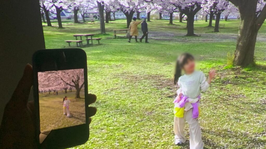 スマホ画面をミラーリング
