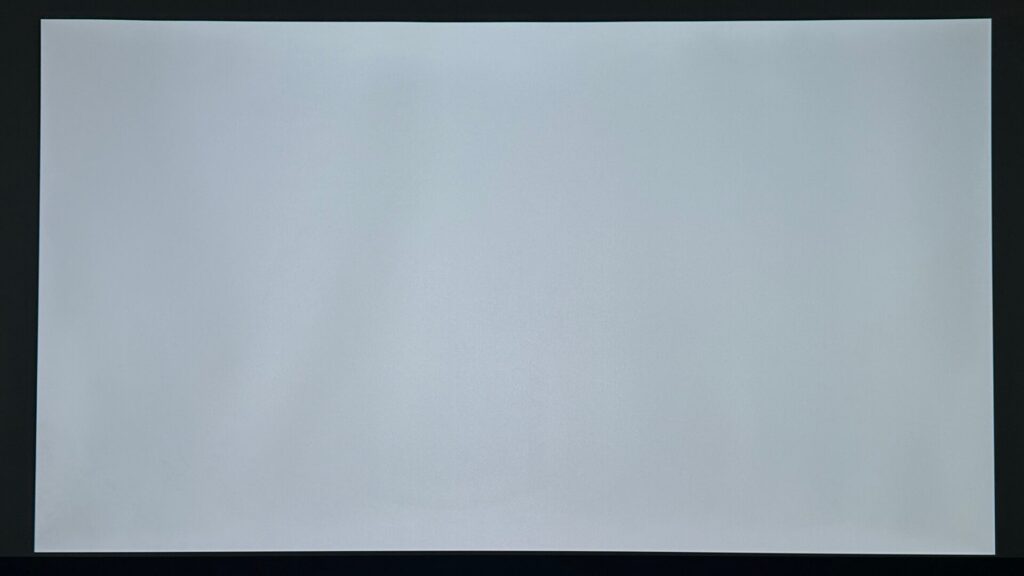 HORIZON Proで写した白画面