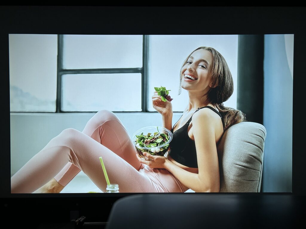 X9暗室での映像