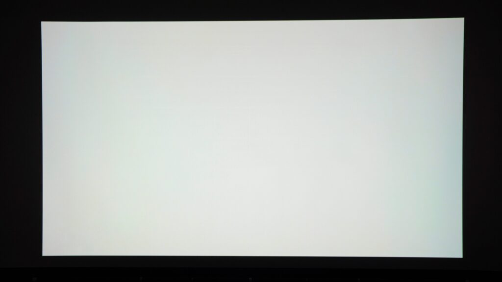 LS12000で白い画面を映す