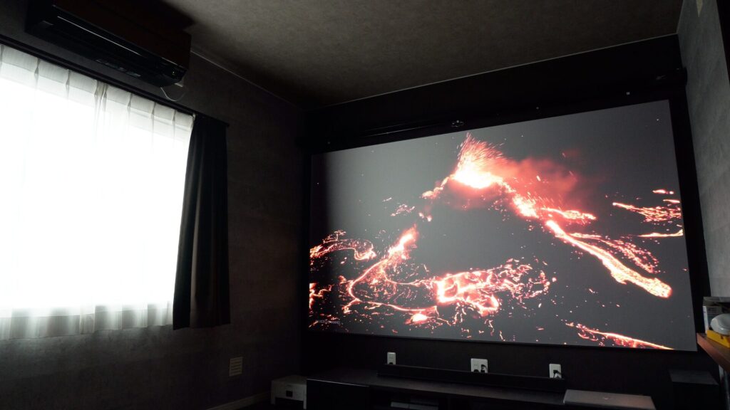 明るい部屋でのALRの見え方