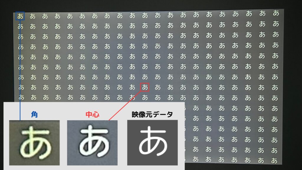 WiMiUS K13ピントテスト
