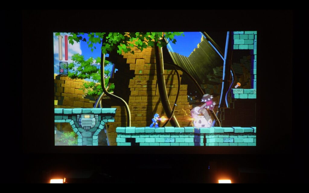 100インチでゲーム